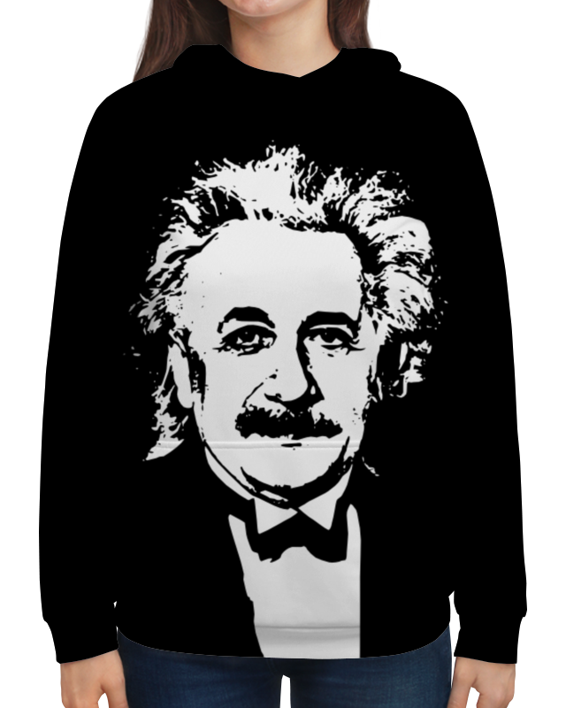 Printio Толстовка с полной запечаткой Эйнштейн printio футболка с полной запечаткой женская эйнштейн