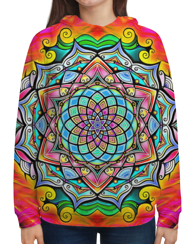 Printio Толстовка с полной запечаткой Mandala hd2 printio футболка с полной запечаткой женская mandala hd2