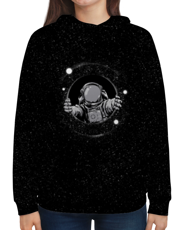 Printio Толстовка с полной запечаткой Черная дыра printio футболка с полной запечаткой для девочек черная дыра