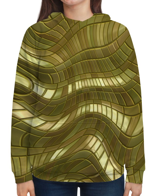 Printio Толстовка с полной запечаткой Золотые полосы printio футболка с полной запечаткой женская золотые полосы