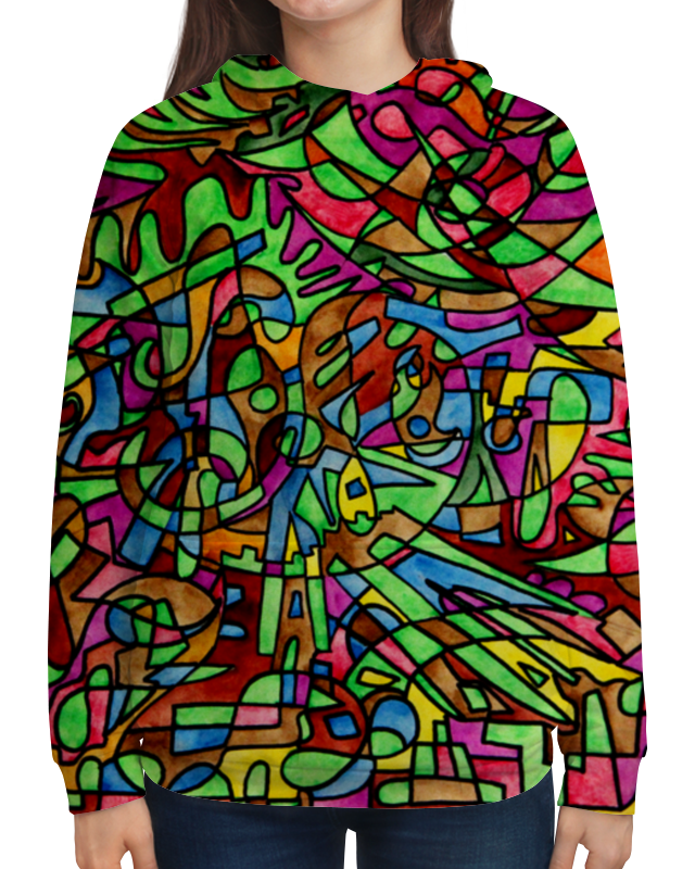 Printio Толстовка с полной запечаткой S`s`s-0.w printio рюкзак мешок с полной запечаткой s s s 0 w