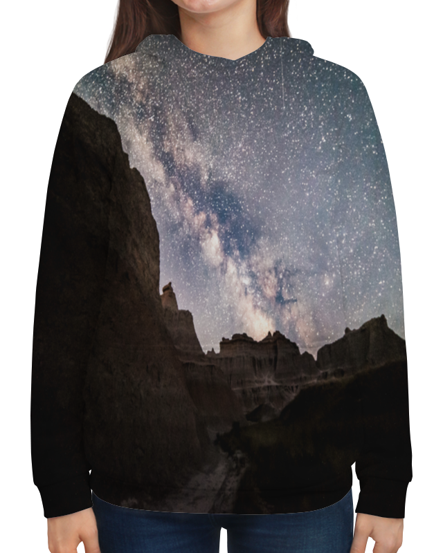 Printio Толстовка с полной запечаткой Звездная ночь printio толстовка с полной запечаткой звездная гора