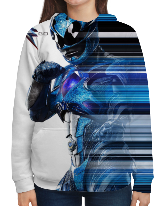 Printio Толстовка с полной запечаткой Могучие рейнджеры