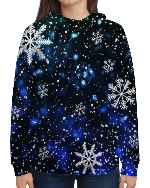 Printio Толстовка с полной запечаткой Новый год