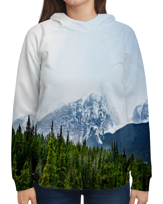 Printio Толстовка с полной запечаткой Снежные горы printio футболка с полной запечаткой для мальчиков снежные горы