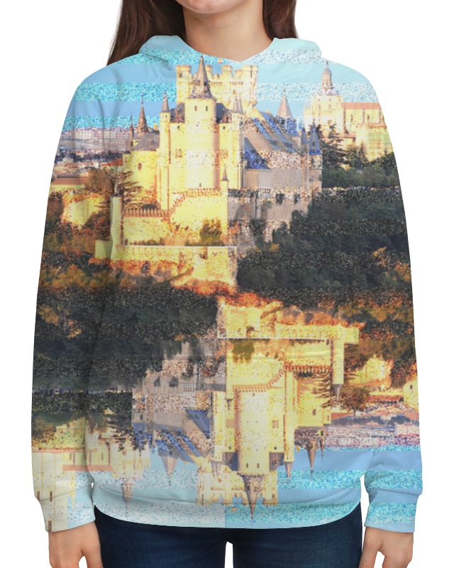 Printio Толстовка с полной запечаткой Испанские замки.замок сеговия. printio толстовка wearcraft premium унисекс средневековой испанский замок сеговия