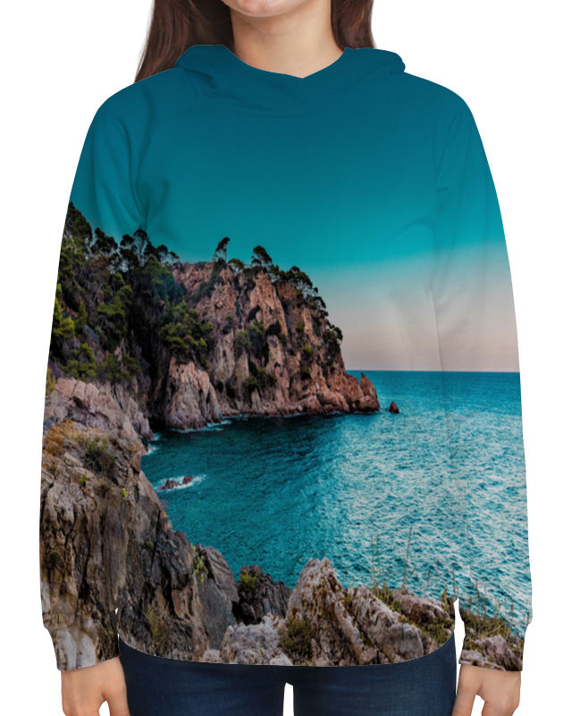 Printio Толстовка с полной запечаткой Берег printio футболка с полной запечаткой женская берег