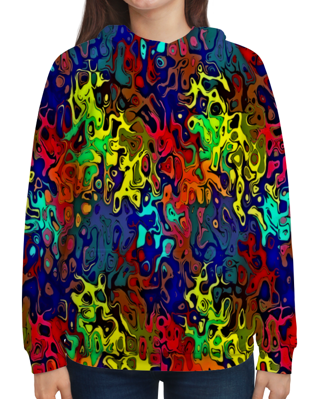 Printio Толстовка с полной запечаткой Пятна краски