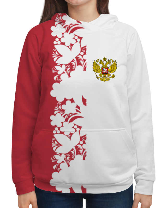 Printio Толстовка с полной запечаткой Россия