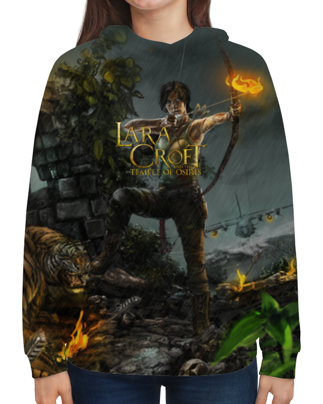 Printio Толстовка с полной запечаткой Tomb raider