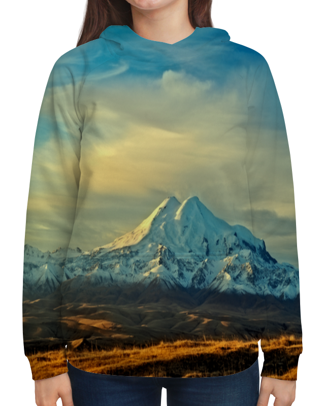 Printio Толстовка с полной запечаткой Горная долина printio футболка с полной запечаткой для девочек горная долина