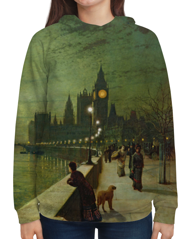 Printio Толстовка с полной запечаткой Вечерний лондон printio футболка с полной запечаткой женская вечерний рим