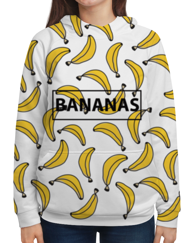 Printio Толстовка с полной запечаткой Bananas