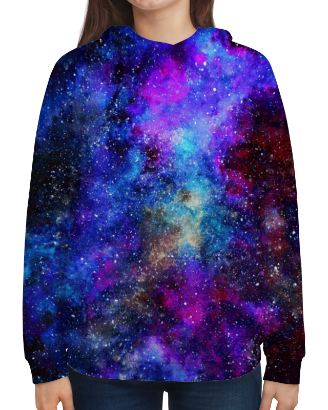 Printio Толстовка с полной запечаткой Космос printio футболка с полной запечаткой женская космос пурпурно синий