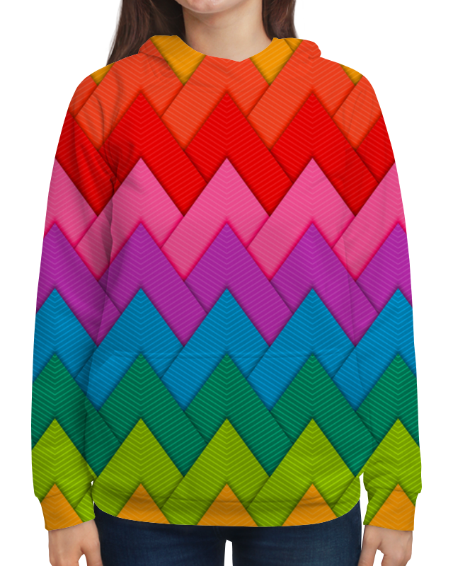 Printio Толстовка с полной запечаткой Papercraft style printio футболка с полной запечаткой женская узор многоцветный