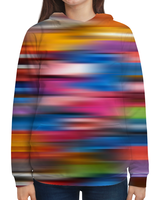 Printio Толстовка с полной запечаткой Краски радуги