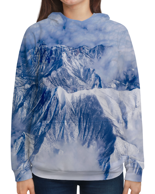 Printio Толстовка с полной запечаткой Снежные горы printio борцовка с полной запечаткой снежные горы
