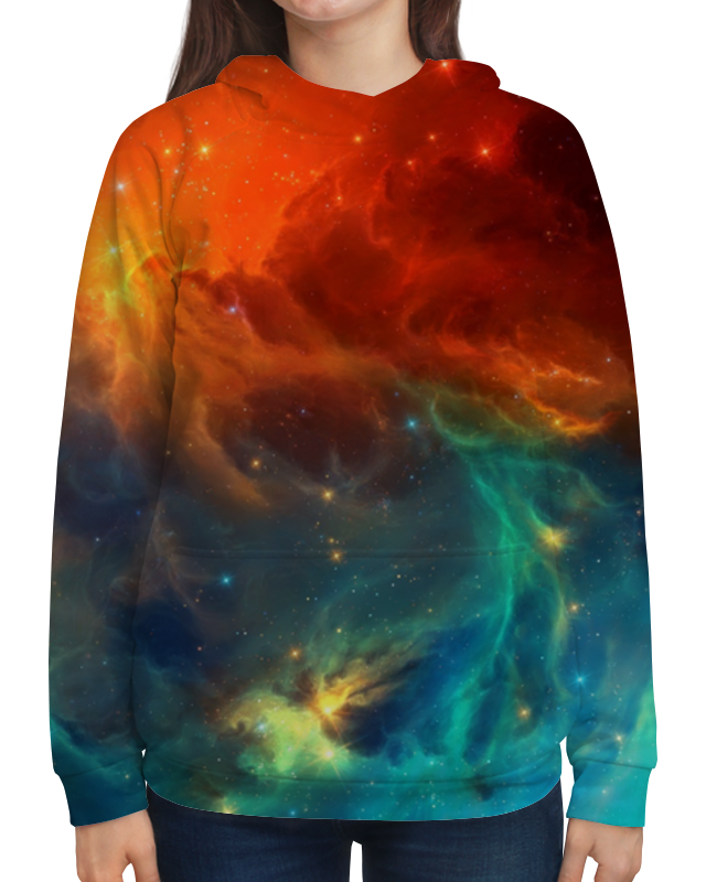 Printio Толстовка с полной запечаткой Космическая туманность printio футболка с полной запечаткой мужская космическая туманность