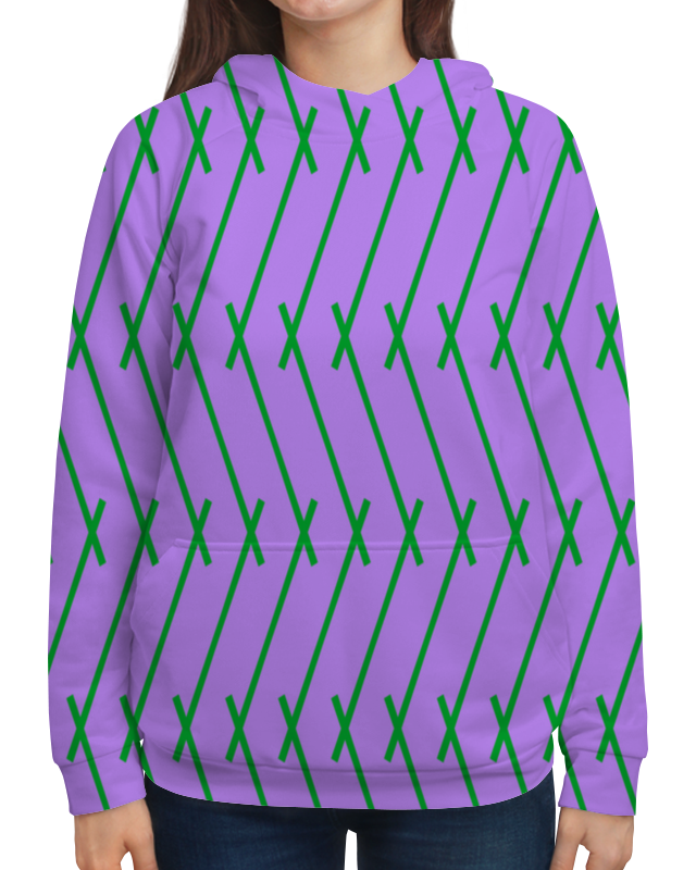 Printio Толстовка с полной запечаткой Зеленые полосы printio толстовка с полной запечаткой зеленые полосы