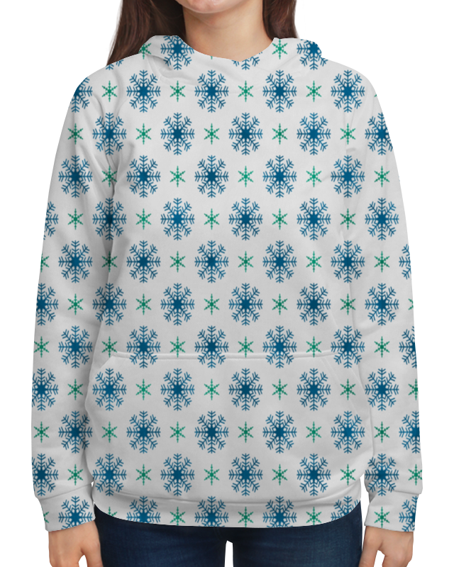 Printio Толстовка с полной запечаткой Падающие снежинки printio футболка с полной запечаткой для мальчиков падающие снежинки