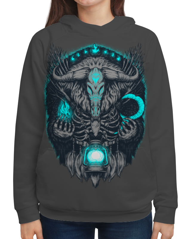 Printio Толстовка с полной запечаткой Жнец тёмного леса