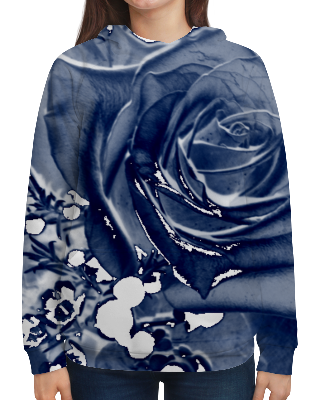 Printio Толстовка с полной запечаткой Снежный шик. printio футболка с полной запечаткой женская снежный шик