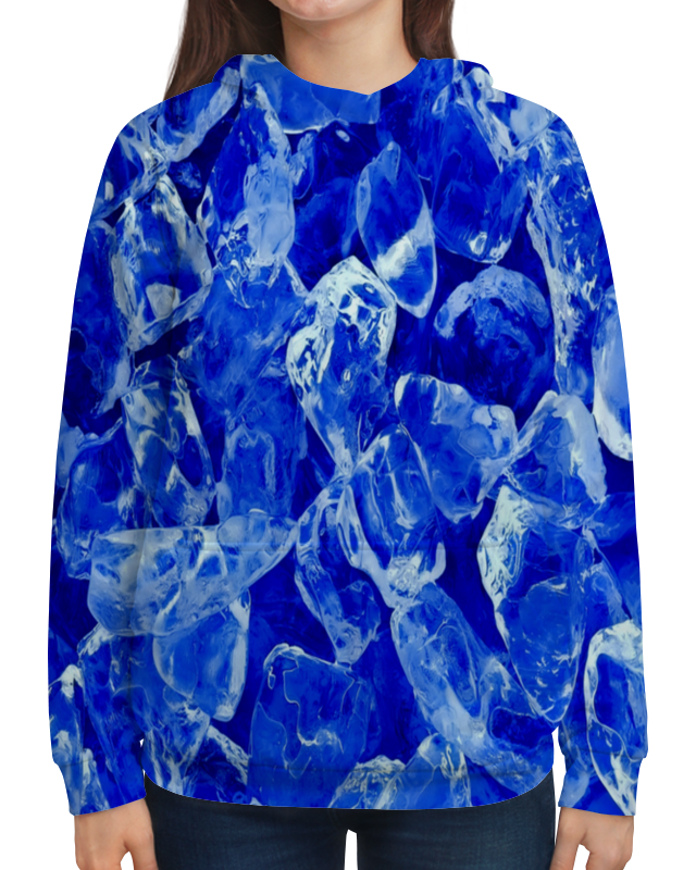 Printio Толстовка с полной запечаткой Кристаллы printio футболка с полной запечаткой мужская кристаллы