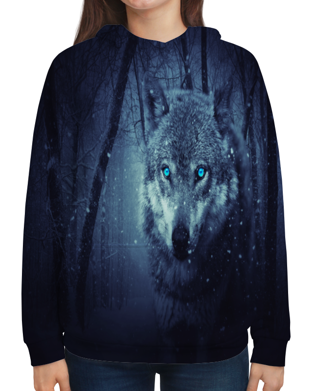 Printio Толстовка с полной запечаткой Волчий взгляд printio футболка с полной запечаткой для мальчиков волчий взгляд