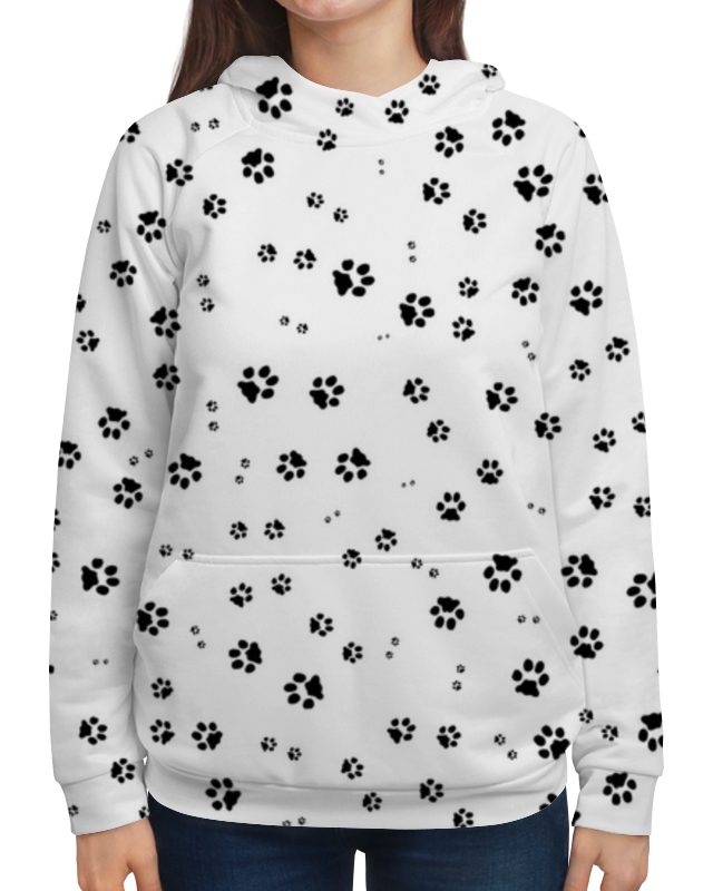 Printio Толстовка с полной запечаткой Кошачьи следы printio футболка с полной запечаткой для мальчиков кошачьи следы цвет 2