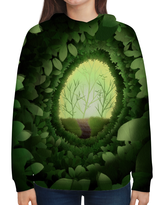 Printio Толстовка с полной запечаткой Таинственный лес printio спортивная футболка 3d таинственный лес