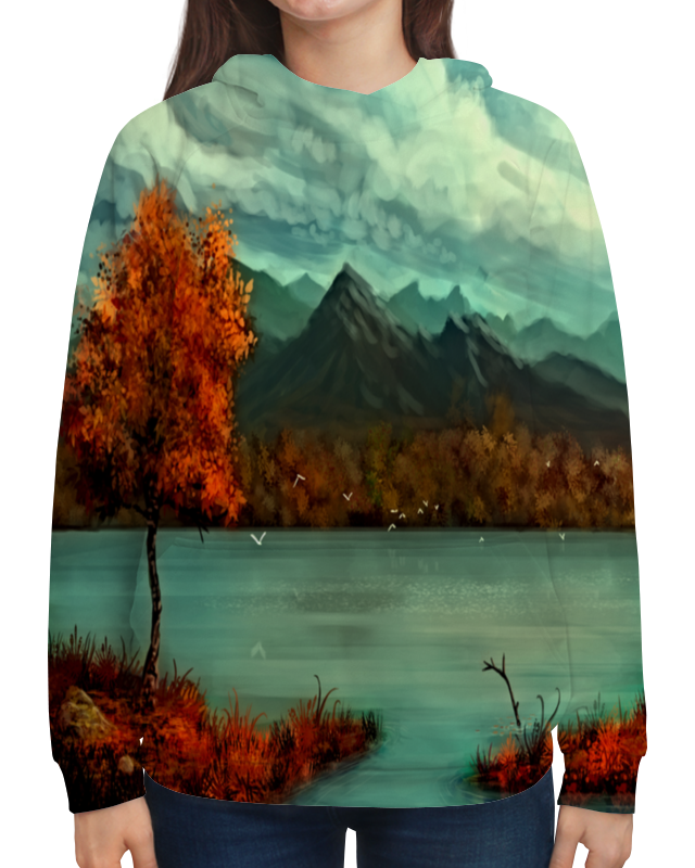 Printio Толстовка с полной запечаткой Осень в горах