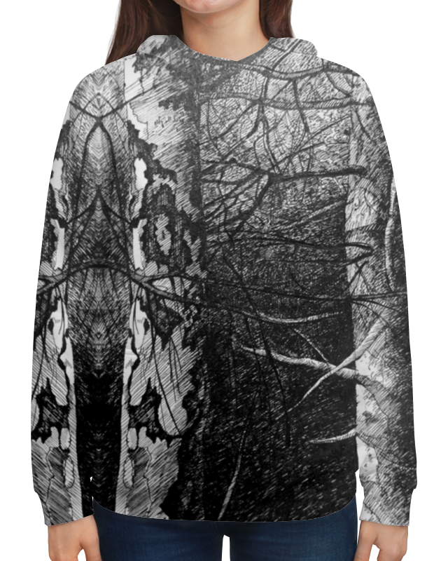 Printio Толстовка с полной запечаткой уральский лес