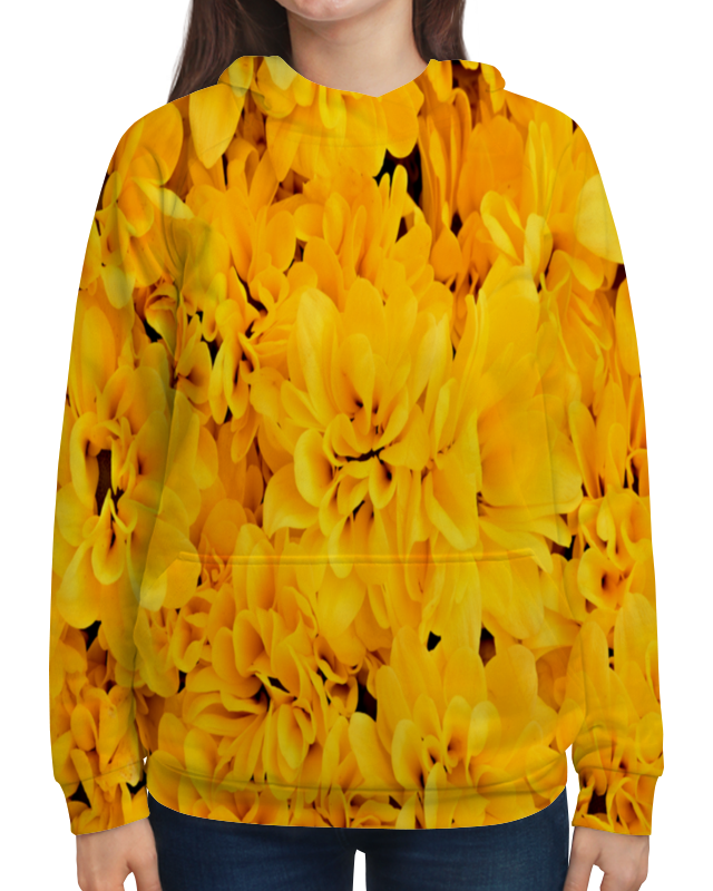 Printio Толстовка с полной запечаткой Желтые цветы printio толстовка с полной запечаткой желтые цветы