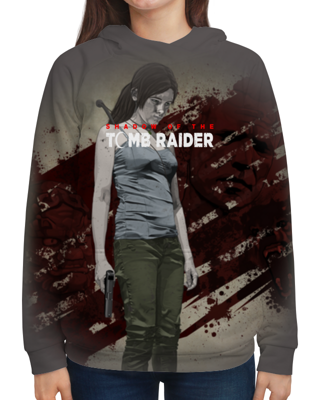 Printio Толстовка с полной запечаткой Tomb raider