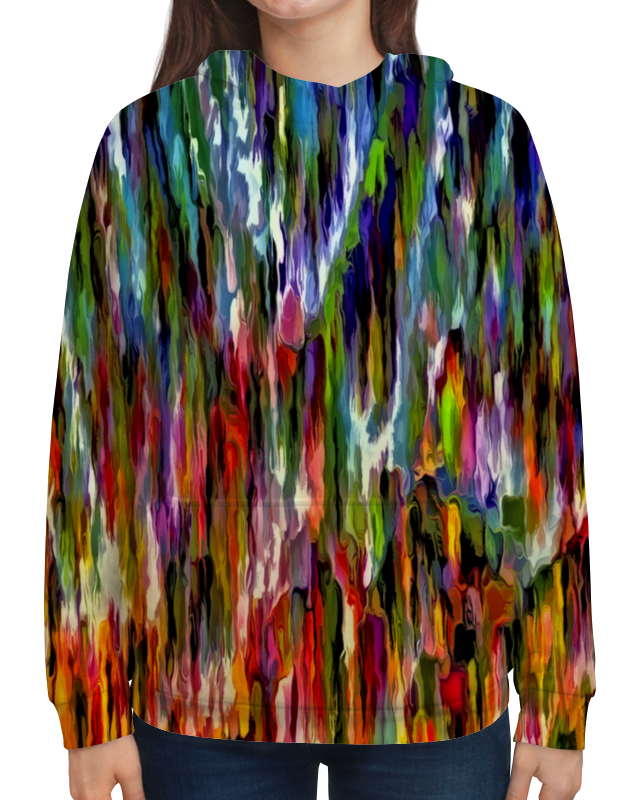 Printio Толстовка с полной запечаткой Всплеск красок printio футболка с полной запечаткой женская всплеск красок