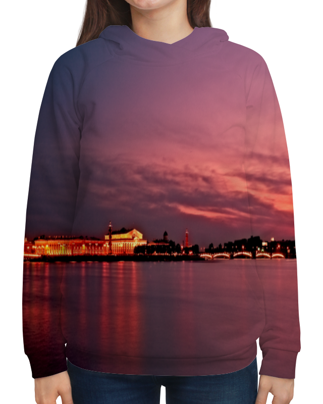 Printio Толстовка с полной запечаткой Санкт-петербург printio футболка с полной запечаткой для девочек санкт петербург