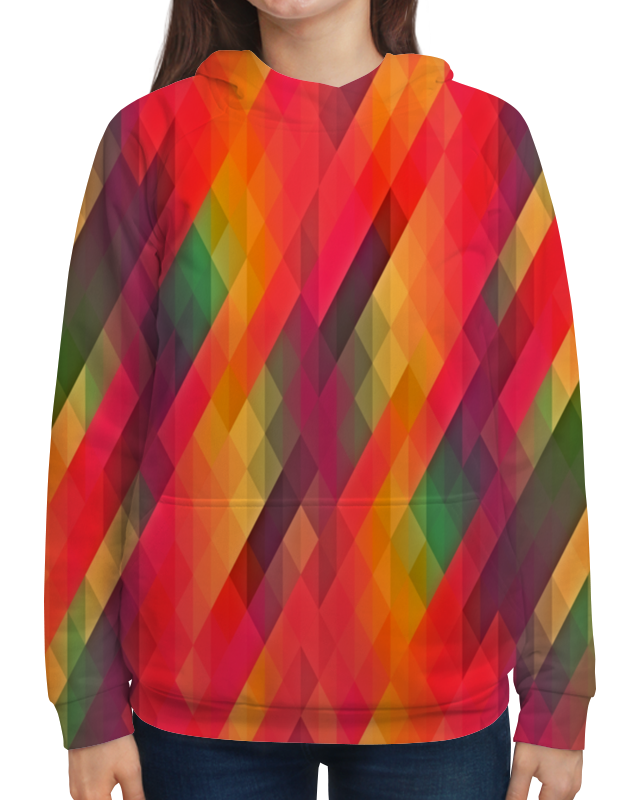 Printio Толстовка с полной запечаткой Многоцветный printio футболка с полной запечаткой женская многоцветный