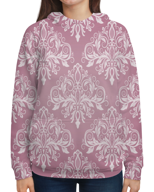Printio Толстовка с полной запечаткой Кружевной узор printio футболка с полной запечаткой женская кружевной узор