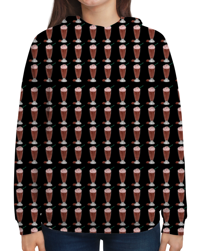 Printio Толстовка с полной запечаткой шоколадный коктейль printio рюкзак мешок с полной запечаткой шоколадный коктейль