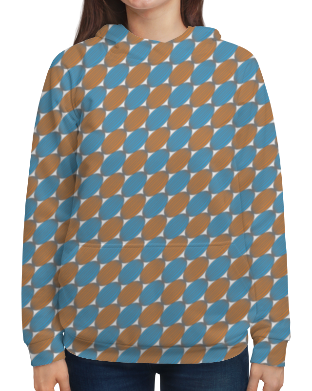Printio Толстовка с полной запечаткой Овальный узор printio футболка с полной запечаткой для мальчиков овальный узор
