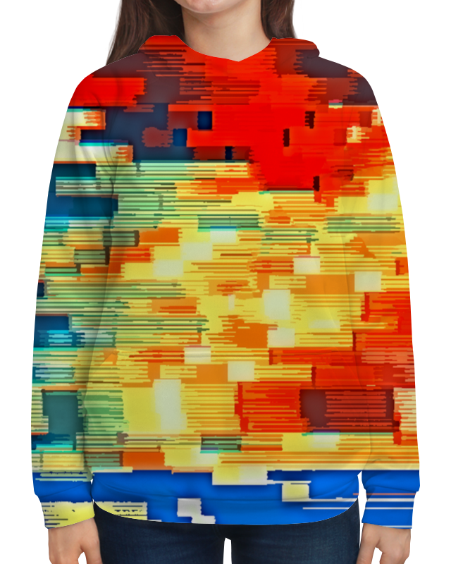 Printio Толстовка с полной запечаткой Pixel color