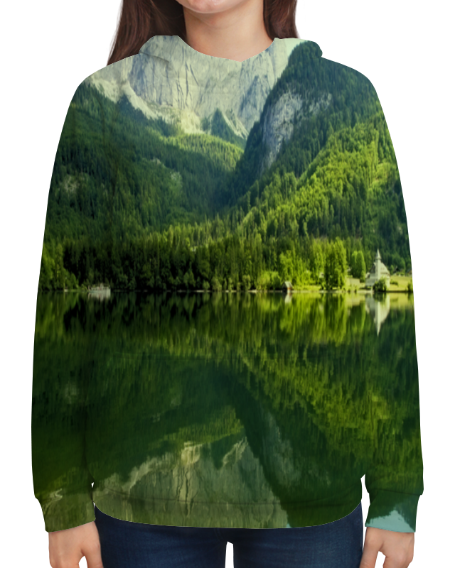 Printio Толстовка с полной запечаткой Горная река printio свитшот мужской с полной запечаткой горная река