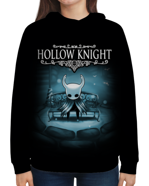 Заказать толстовку в Москве. Толстовка с полной запечаткой Hollow Knight от geekbox - готовые дизайны и нанесение принтов.