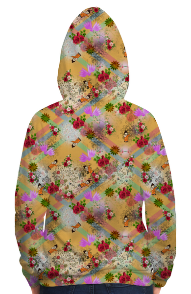 Заказать толстовку в Москве. Толстовка с полной запечаткой Красочные цветочные композиции от Дана Столыпина - готовые дизайны и нанесение принтов.