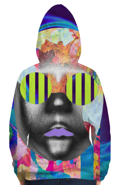 Заказать толстовку в Москве. Толстовка с полной запечаткой Mask №1 от mimiart  - готовые дизайны и нанесение принтов.