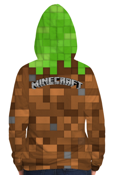 Заказать толстовку в Москве. Толстовка с полной запечаткой MINECRAFT от balden - готовые дизайны и нанесение принтов.