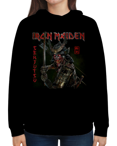 Заказать толстовку в Москве. Толстовка с полной запечаткой Iron Maiden от Leichenwagen - готовые дизайны и нанесение принтов.