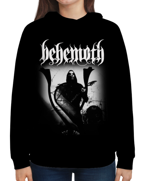Заказать толстовку в Москве. Толстовка с полной запечаткой Behemoth от geekbox - готовые дизайны и нанесение принтов.