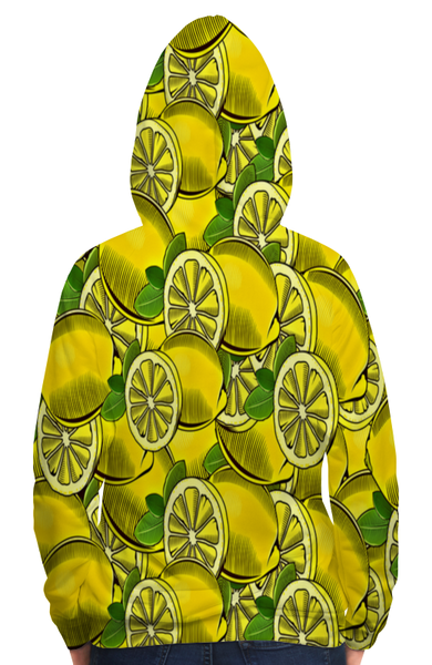 Заказать толстовку в Москве. Толстовка с полной запечаткой Лимон от THE_NISE  - готовые дизайны и нанесение принтов.
