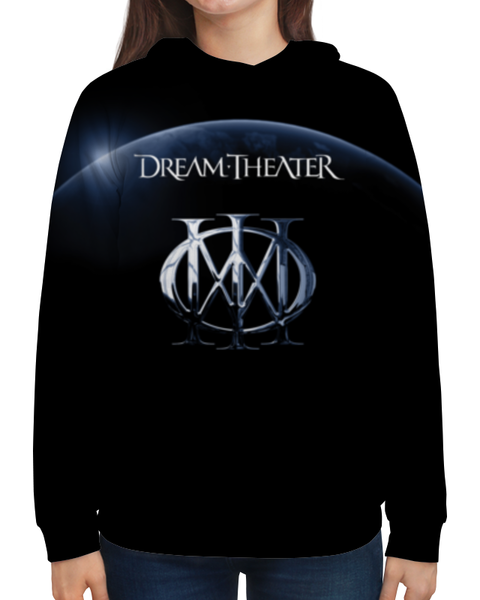 Заказать толстовку в Москве. Толстовка с полной запечаткой Dream Theater от geekbox - готовые дизайны и нанесение принтов.